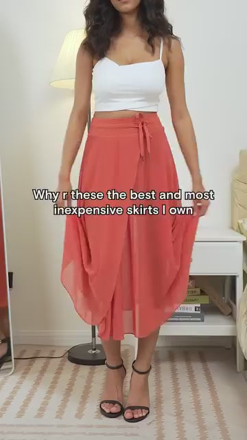 Elysia’s Summer Dream High-Waist 2-in-1 Skirt